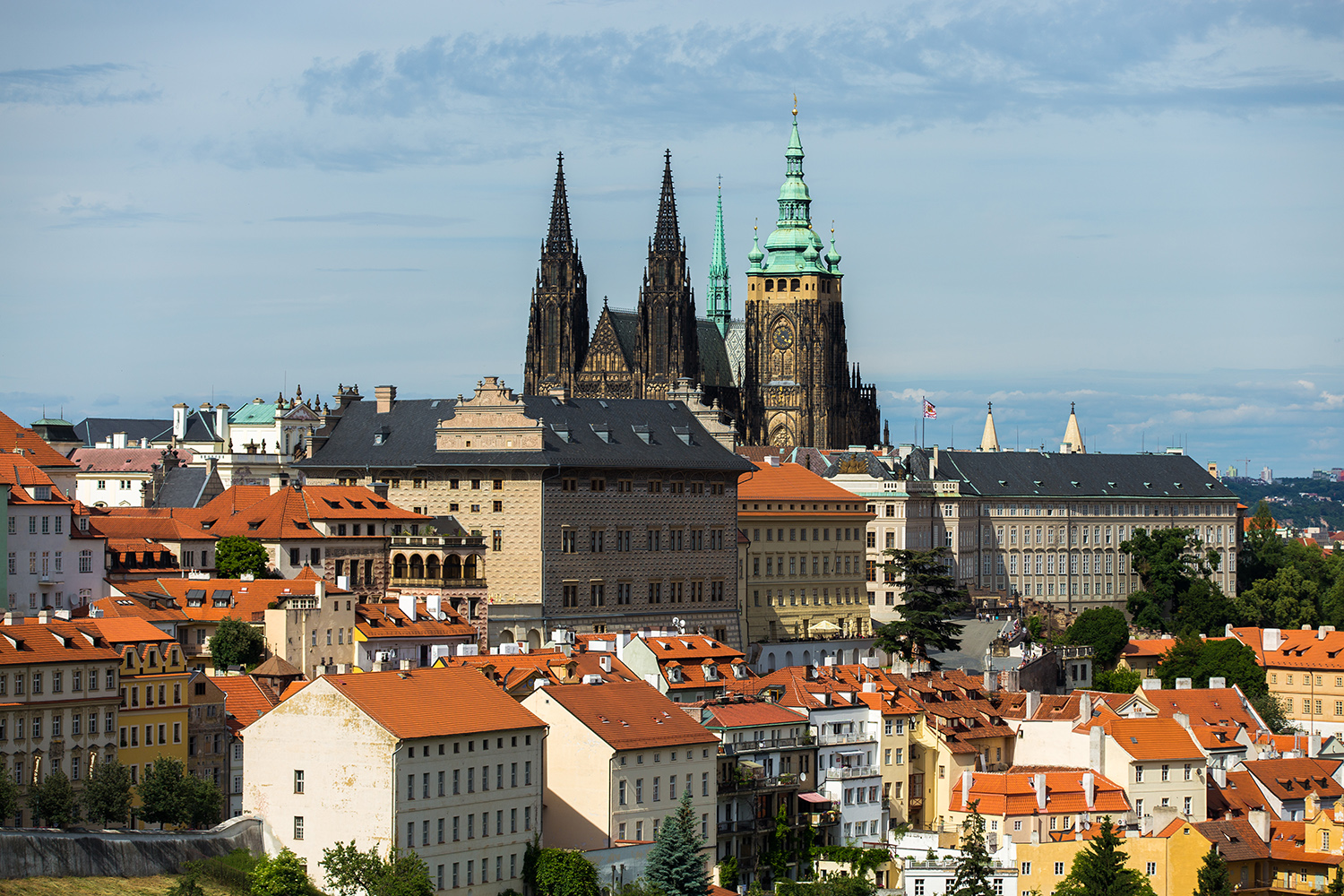 Prague Castle is the biggest coherent castle complex in the world